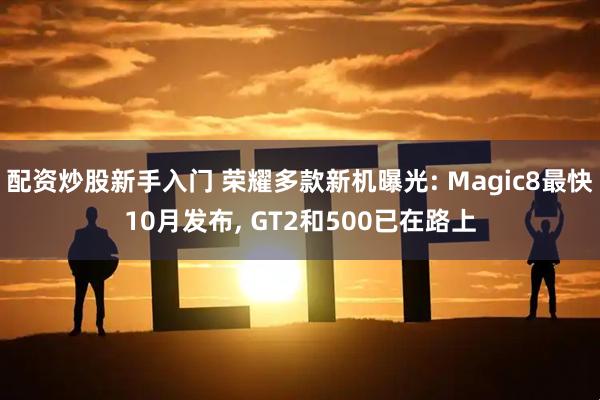 配资炒股新手入门 荣耀多款新机曝光: Magic8最快10月发布, GT2和500已在路上
